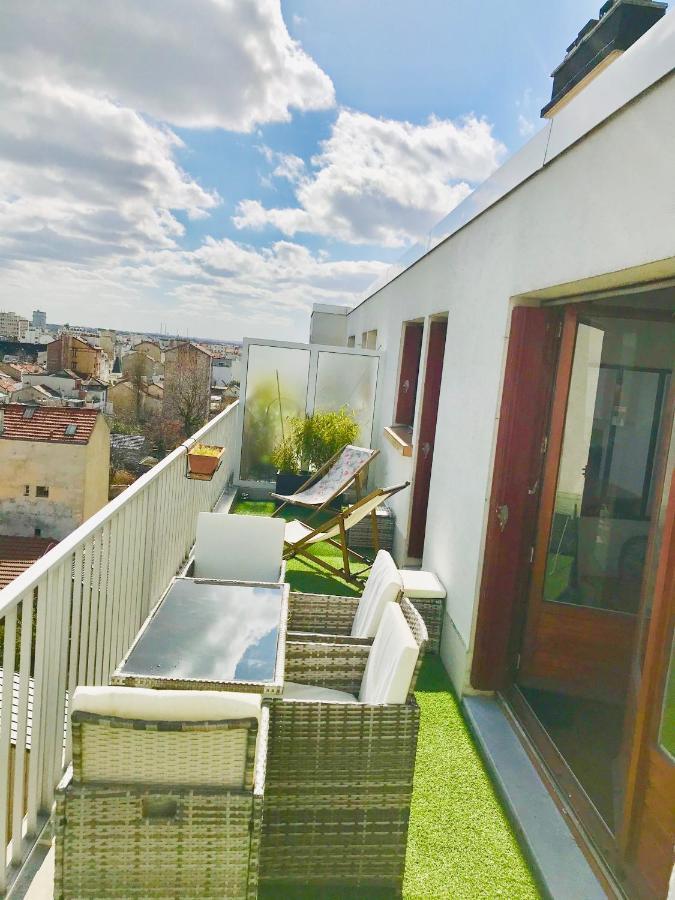 Superior Apartment - Last Floor With Nice View - Next To Metro Croix De Chavaux Line 9 Montreuil  Exterior foto